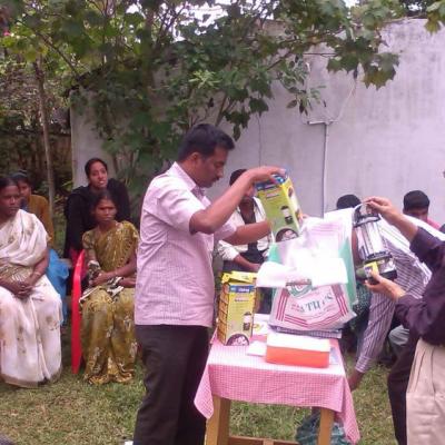 Demo Of Solar Lanterns