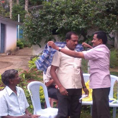 Honouring Mr Chelladurai Apeo Tn Govt. Kodaikanal