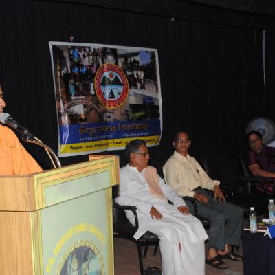 Swamijis Address Another View Of Dais