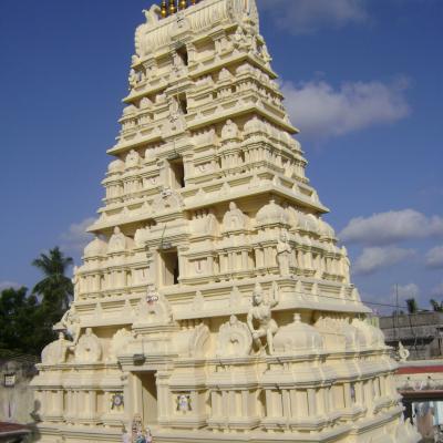 Slns Temple Pvkalathur Full View Of Gopuram