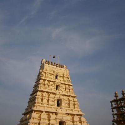 View Of The Renovated Ancient Temple