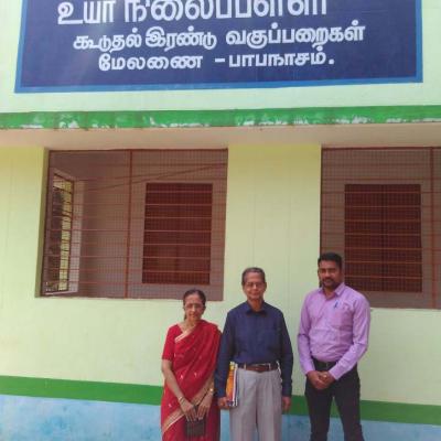 Dpfselco Reps In Front Of School Classroom