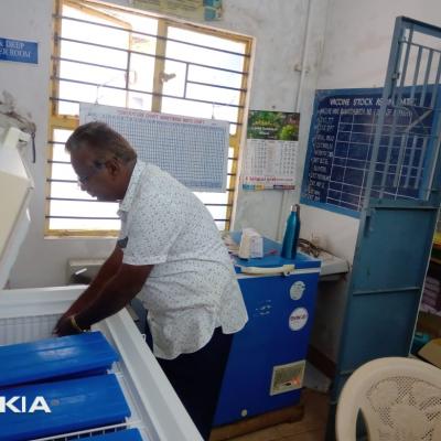 Deep Freezer Room In Phc Vaigai Dam