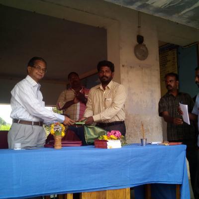 Mt Presenting Dpf Book To Hm Mr Velmurugan