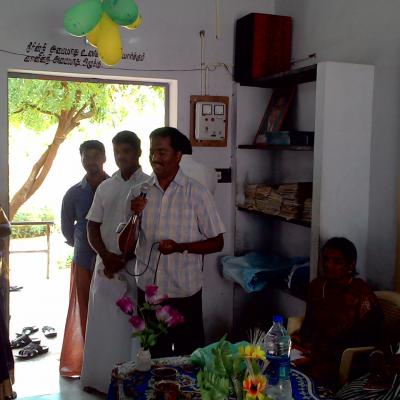 Address By Hm Of Kallakkinaru School On His Experience Of Dpf Solar Lights