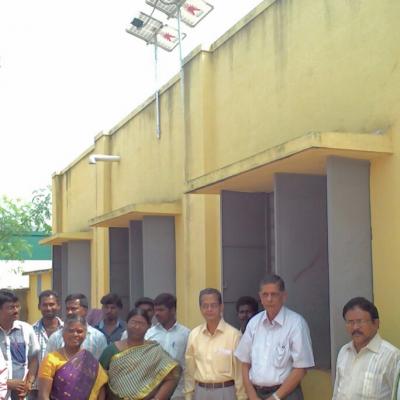 Dignitaries Below The School Solar System